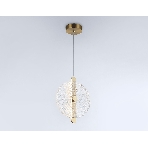 Светильник Ambrella light LH31147 BS/CL латунь/прозрачный 13W 3000K 280*60*350, фото5