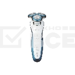 Бритва Centek CT-2163 (серебр) ротор, +ВЛАЖНОЕ БРИТЬЁ, 3 плав.головки, 2-йные лезвия, до 40 мин. раб, фото 1