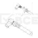 Переходник антенный Rexant (гнездо F - штекер TV), угловой (1 шт.), фото5
