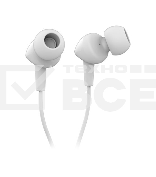 Наушники JBL C100SIU белый
