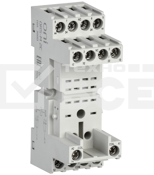 Розетка ORS-M для реле ORM 2C ONI ORS-M-1-2-G