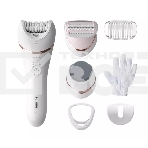 Эпилятор Philips 2 скорости, широкая головка, Wet&Dry, беспроводной, opti light, 6 аксессуаров, фото9