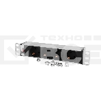 Блок роз Rem-10 без шнура с инд., 4 Sсhuko, вх IEC 60320 C14, 10A алюм. 10