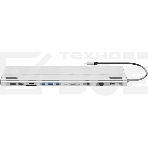 Адаптер VCOM TypeC -->3*USB3.0+2*USB2.0+VGA+RJ45+SD+TF+AUD+HDMI+DP+2*USB3.1 Data+PD<CU4703>, фото6
