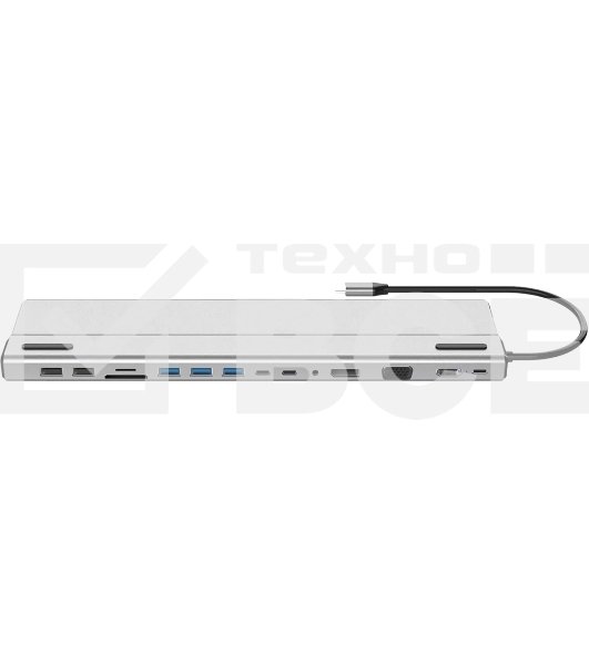 Адаптер VCOM TypeC -->3*USB3.0+2*USB2.0+VGA+RJ45+SD+TF+AUD+HDMI+DP+2*USB3.1 Data+PD<CU4703>