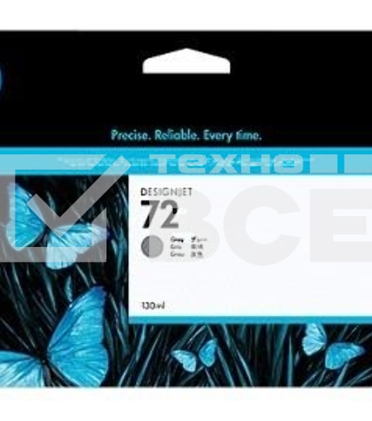 Картридж струйный HP №72 C9374A серый для HP DJ T1100/T610 (130мл)