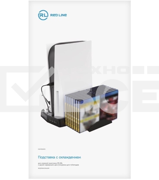 Подставка Redline HS-PS5019 черный для: PlayStation 5 (УТ000024650)