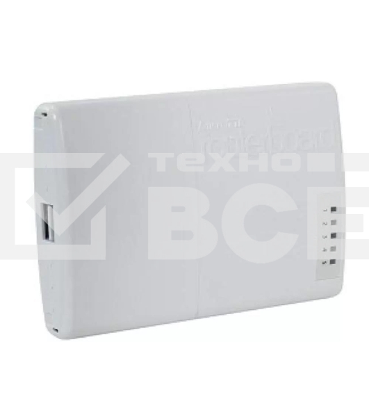 Маршрутизатор MikroTik RB750P-PBr2 PowerBox with 650MHz CPU, 64MB RAM, 5xLAN (four with PoE out), RouterOS L4, outdoor case, PSU, PoE, mounting set