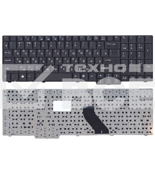 Клавиатура для ноутбука Acer Aspire 5335 5735 6530G 6930G черная матовая