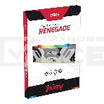 Оперативная память Kingston Fury Renegade, DDR5, 24GB (1x24GB), 6400MHz, CL32, DIMM, с радиатором, серебристый/черный, фото6