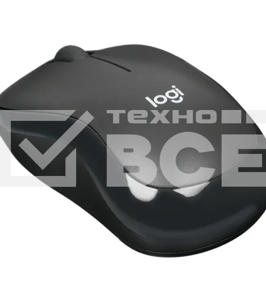 Мышь беспроводная Logitech M240 SILENT белый, 4000 dpi, Bluetooth, кнопки - 3