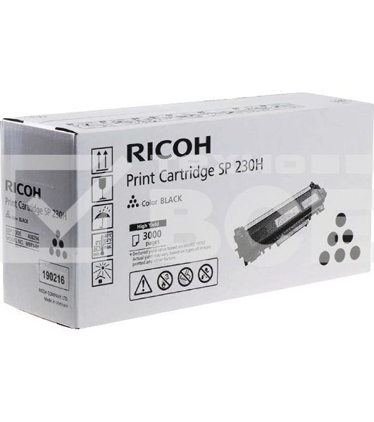 Картридж лазерный RicohSP 230H (3K) SP230DNw/SP230SFNw