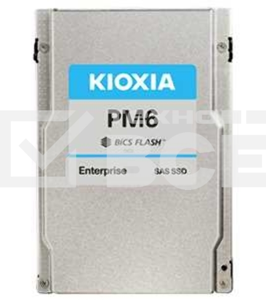 Накопитель SSD Kioxia PM6-R, 7.68Tb, SAS 24Gbit/s, 2.5