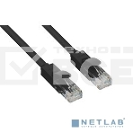 Патч-корд Greenconnect Патч-корд UTP прямой 15 m AWG24 кат.5е,  RJ45,  медь, литой (Черный), пластик пакет (GCR-LNC06-15.0m), фото6