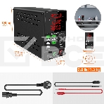 Лабораторный блок питания программируемый Amperin AI-MW3010 30V, 10A, 0,3 кВт, фото4