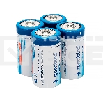Батарейки солевые Gembird GB-R14P-4B, тип С(R14P), 4шт, коробка, фото4