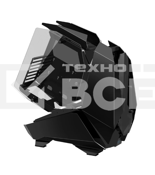 Корпус без блока питания JONSBO MOD-5, Full-Tower, TG, no fans, 2xUSB-A 3.0 + 1xUSB-C 3.2, ATX, mATX, mITX Black