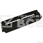 Корпус с DIN-рейкой Cabeus PS-3U-BK на 22 места, 19 дюймов, 3 юнита, цвет черный (RAL 9004), фото 1