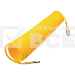 Шланг спиральный для компрессора Kranz с быстросъемным соединением, 15 м, фото 1