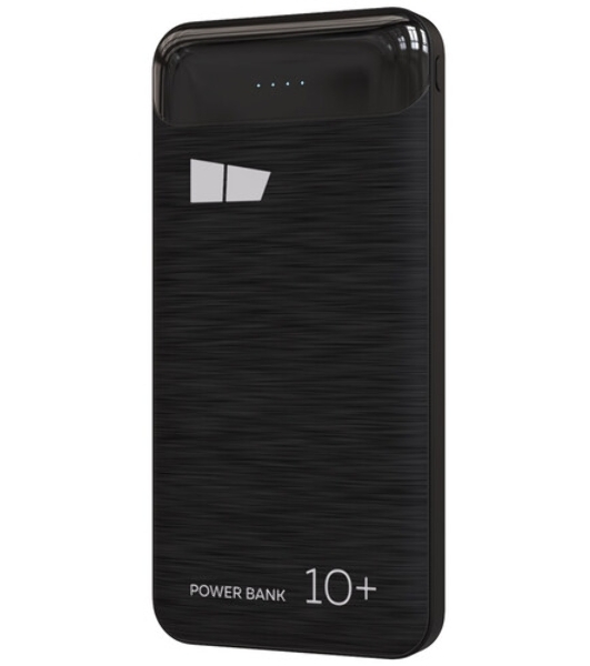 Портативный аккумулятор More choice (4620202550590) PB55-10 с кабелем 1USB 3.0A 22.5W PD - 10000mAh черный
