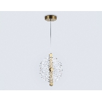Светильник Ambrella light LH31147 BS/CL латунь/прозрачный 13W 3000K 280*60*350, фото4