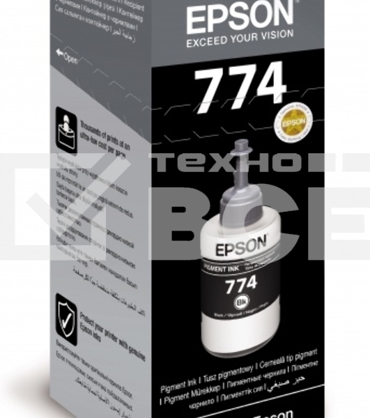 Картридж струйный Epson C13T77414A черный для Epson I/C (b) M100/200 (6000стр.)