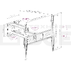 Кронштейн для телевизора Arm Media PT-15 new черный, фото3