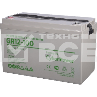 Аккумуляторная батарея PS solar (gel) CyberPower GR 12-100 / 12 В 100 Ач Battery CyberPower Professional solar series (gel) GR 12-100 / 12V 100 Ah