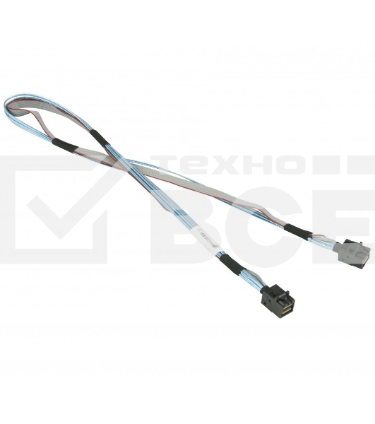 Supermicro CBL-SAST-0593 Internal Mini-SAS HD to Mini-SAS HD 60cm,30AWG,12Gb/s 