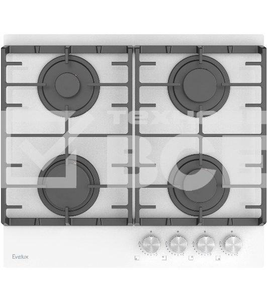Газовая варочная панель Evelux HEG 600 WG