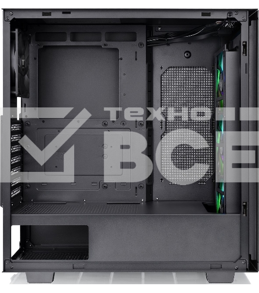 Компьютерный корпус Thermaltake V350 TG ARGB AIR черный без БП ATX 2x120mm 2x140mm 2xUSB2.0 1xUSB3.0 audio bott PSU