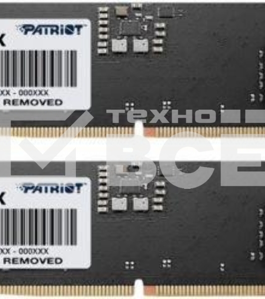 Оперативная память Patriot Signature, DDR5, 32GB (2x16 GB), 4800 MHz, CL40