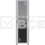 Шкаф серверный NTSS Премиум (NTSS-R22U6060GS) напольный 22U 600x600мм пер.дв.стекл металл 900кг серый IP20 сталь, фото2