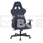 Кресло игровое Бюрократ VIKING KNIGHT LT27 FABRIC синий крестовина металл/пластик, фото14