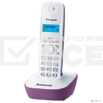 Телефон беспроводной (DECT) Panasonic KX-TG1611RUF (сиреневый) {АОН, Caller ID,12 мелодий звонка,подсветка дисплея,поиск трубки}, фото2