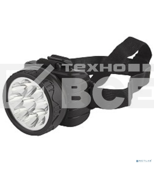 Фонарь ТРОФИ TG9 9xLEDаккумуляторный налобный 4V0.9Ah ЗУ 220V