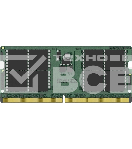Оперативная память Kingston ValueRAM, DDR5, 16GB (1x16GB), 5600MHz, CL46, SO-DIMM