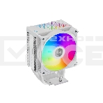 Кулер PCCooler R400 ARGB белый 92мм алюминий+медь 2200rpm 30db 4-pin 180W 133мм, фото7