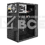 Корпус Minitower ExeGate BAA-308UC-AAA450 (mATX, БП AAA450 с вент. 8см, 1*USB+1*USB3.0+1*TypeC, HD Audio, черный), фото3