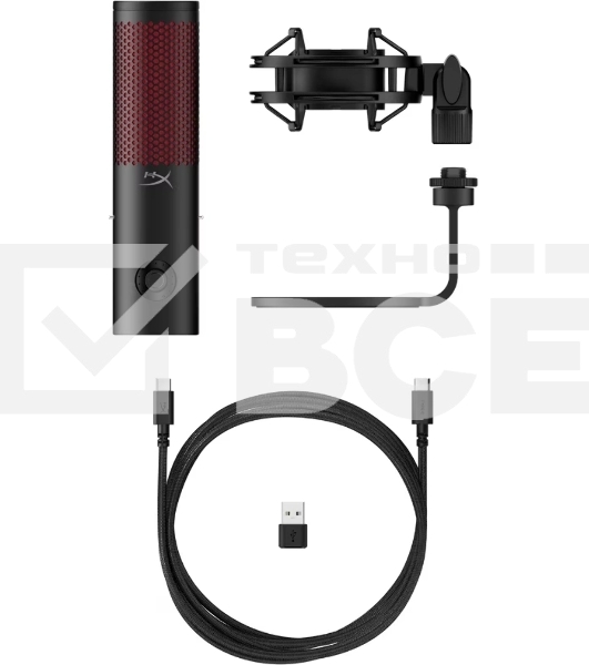 Микрофон HyperX QuadCast 2 (QDC002) черный