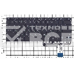 Клавиатура для ноутбука Asus Zenbook UX305 UX302L UX302LA UX302LG  черная, фото 1