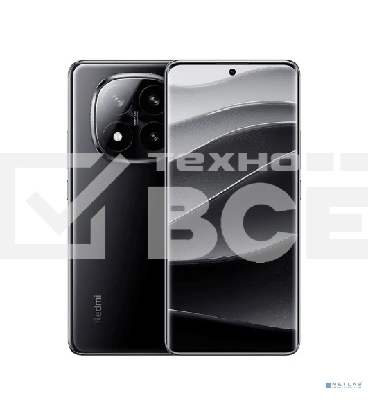 Смартфон Xiaomi Redmi Note 14 Pro+ 5G, 8/256Gb, черный