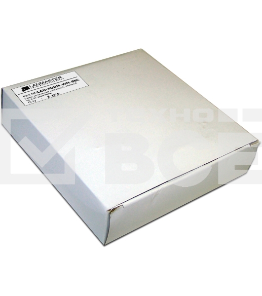 Кросс оптический LANMASTER настенный, металлический, на 8 SC адаптеров