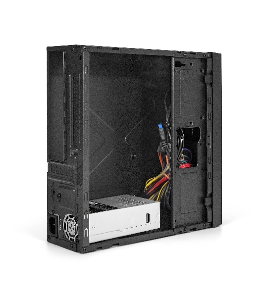 Компьютерный корпус Desktop ExeGate MI-301U-250 (mATX/mini-ITX, 1U-F250S 4см, 1хUSB+1хUSB 3.0, аудио, черный)