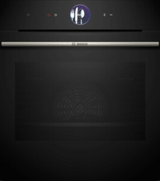 Встраиваемый духовой шкаф электрический Bosch HBG7764B1 черный