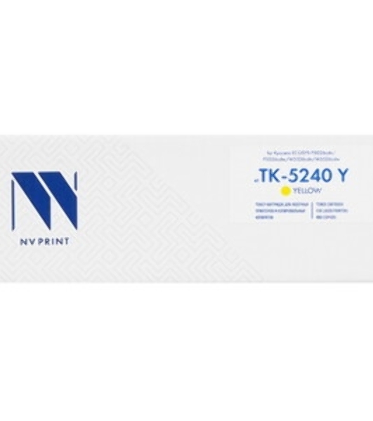 Картридж NVPrint совместимый Kyocera TK-5240 Yellow для ECOSYS P5026cdn/P5026cdw/M5526cdn/M5526cdw (3000k)