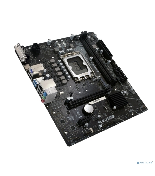 Материнская плата Biostar H610MHD D5, LGA1700, Intel H610, 2xDDR5, 4xSATA, 1xM.2, 1xPCIe 4.0 x16, 1xPCIe 3.0 x1, 1xDP, 1xHDMI, 1x1Gb LAN, 2xUSB-A 5Gbps, 4xUSB-A 2.0, 2x3.5 мм, 7.1, mATX
