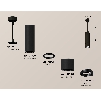 Светильник Ambrella Light XP7402045 SBK/PBK черный песок/черный полированный MR16 GU5.3 (A2311, C7456, A2071, C7402, N7002), фото 1