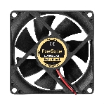 Вентилятор 12В DC ExeGate ExtraSilent ES08025B2P (80x80x25 мм, 2-Ball (двойной шарикоподшипник), 2pin, 2000RPM, 19dBA), фото4