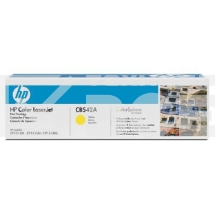 Картридж лазерный HP CB542A желтый LJ P1215/1515 (1400стр.)